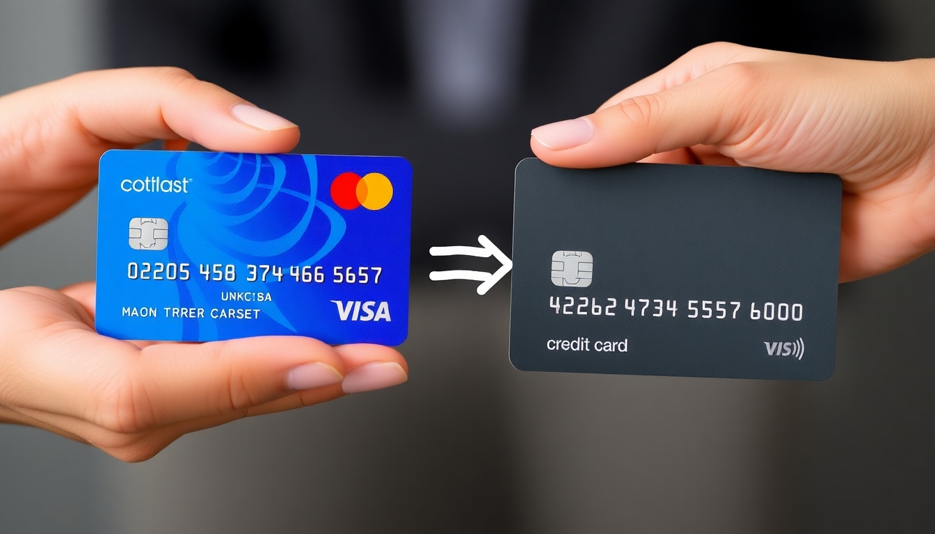 Balance transfer from one credit card to another