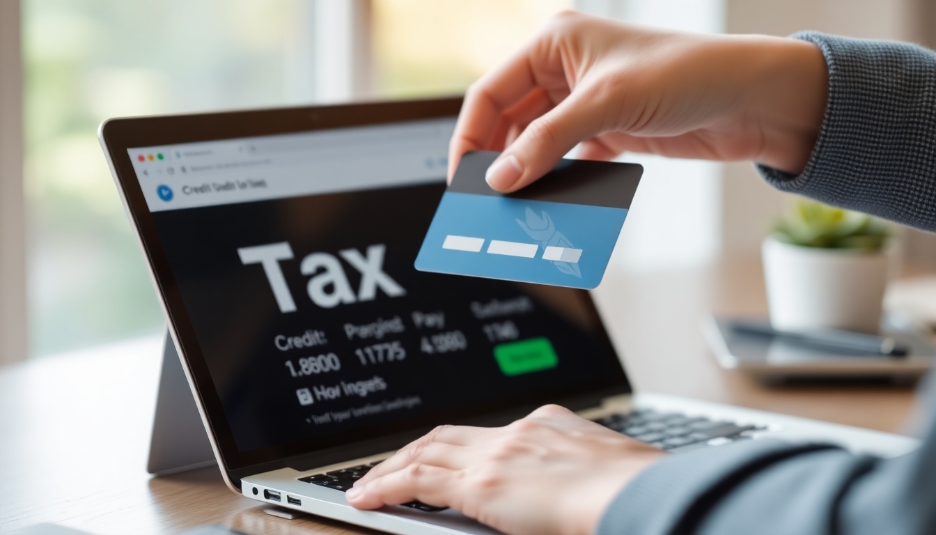 tax payment using credit card